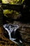 Scenic Waterfall in Autumn - Rainbow Falls & Triple Cascade - Watkins Glen State Park - Watkins Glen, New York