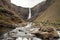 Scenic waterfall Hengifoss