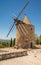 Scenic windmill in Provence region of France