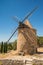 Scenic windmill in Provence region of France