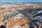 Scenic Winter Bryce Canyon Landscape