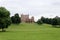 Scenic Wollaton Hall and Deer park in July 2020