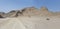 scenic worn barren slopes in hilly landscape at Moonlandscape, near Swakopmund, Namibia