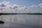 Scenics of the Mekong river against sky.