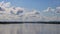 Scenics of the Mekong river against sky.