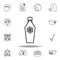 scented cologne or perfume outline icon. Detailed set of spa and relax illustrations icon. Can be used for web, logo, mobile app,