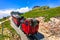 Schafberg Railway, a metre gauge cog railway in Upper Austria and Salzburg, from Sankt Wolfgang im Salzkammergut up to the