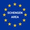 Schengen area symbol