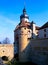 The Scherenbergtor on the fortress Marienberg in Wuerzburg / Germany / Bavaria / Franconia