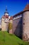 The Scherenbergtor on the fortress Marienberg in Wuerzburg / Germany / Bavaria / Franconia