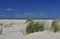 Schiermonnikoog island, white sand beach. Holland