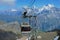 The Schilthorn cable car is famous from the James Bond Movie