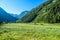 Schladming - Panorama of spring in Alps