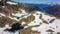 Schladming - Panorama of spring in Alps with a little lake