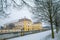 Schloss Hof, Austria - February 20, 2017:Schloss Hof is a baroque palace in Lower Austria, which privious owners include Prince Eu