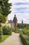 Schloss  Johannisburg and Pompejanum, city  Aschaffenburg, Germany