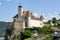 Schloss Schoenbuhel castle on the rock above Danube river