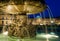 Schlossplatz Fountain in Stuttgart, Germany