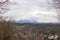 Schneeberg in Austrian Alps - view from the fortifications of the mountain church