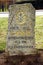 Schneeberg, Germany - March 26, 2024: The Dr. Koehler memorial stone commemorating the founder of the Erzgebirge Association Ernst