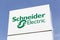 Schneider Electric logo on a panel