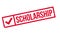 Scholarship rubber stamp