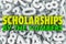 Scholarships By the Numbers Words College Financial Aid Merit Aw