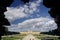 Schonbrunn Palace from Neptune Fountain