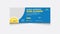 Schoo admission Banner design navy yellow color, media cover design, facebook cover abstract, illustration poster
