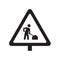 school ahead sign icon. Trendy school ahead sign logo concept on