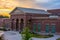 School building - North America historic brick school architecture