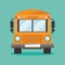 School bus driver vector illustration.