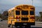 A School Bus on a Highway