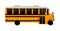 school bus.isolated image