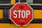 School Bus Stop Sign