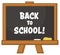 School Classroom Chalkboard Cartoon Design With Text