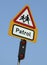 School crossing patrol sign