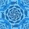 School of fish circular pattern seamless. Fishes swarm circle background. Baby fabric texture