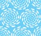 School of fish circular pattern seamless. Fishes swarm circle background. Baby fabric texture