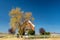 School house from the century in rural farm country of Idaho