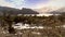 School near the Andes Mountains, Patagonia, Neuquen Province, Argentina.