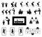 School reopen SOP standard operating procedures for Coronavirus Covid-19 illustrations cliparts.