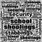 School Shootings Stabbings Europe and UK Abstract Background Illustration