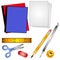 School Supplies Clip Art 2