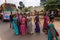 School teachers at Karnataka Rajyotsava Parade, Mellahalli India