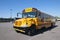 Schoolbus at Car Park in Bardstown Kentucky USA