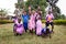 Schoolchildren near Jinja in Uganda