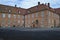 Schoolyard in the old town of Fredrikstad