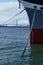 Schooner C. A. Thayer and Golden Gate bridge