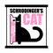 Schrodinger`s cat. Half Alive Half Dead Pet